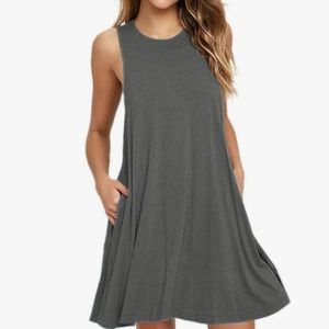 Casual Swing T-Shirt Dresses